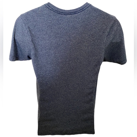 RIP CURL Surf Heather Blue Gray w/ Maroon Logo Tee Shirt Men S Small - Picture 3 of 6